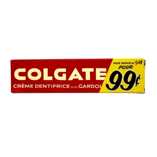 Vintage Colgate Toothpaste Original Old Store Stock
