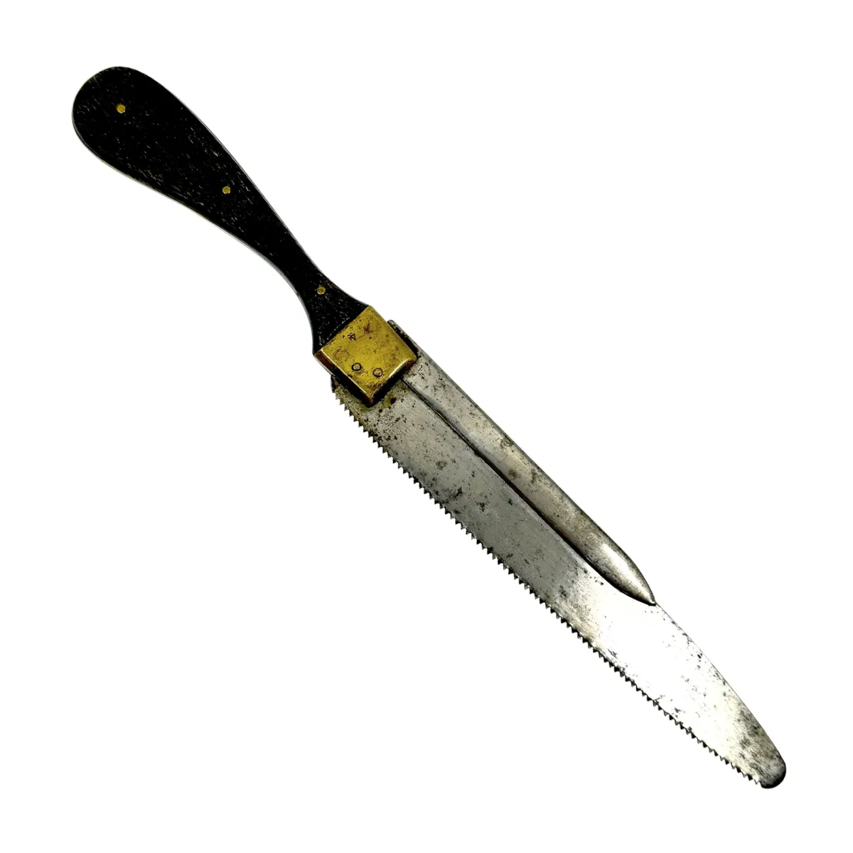 Rare 19th Century Marked Metacarpal Amputation Saw