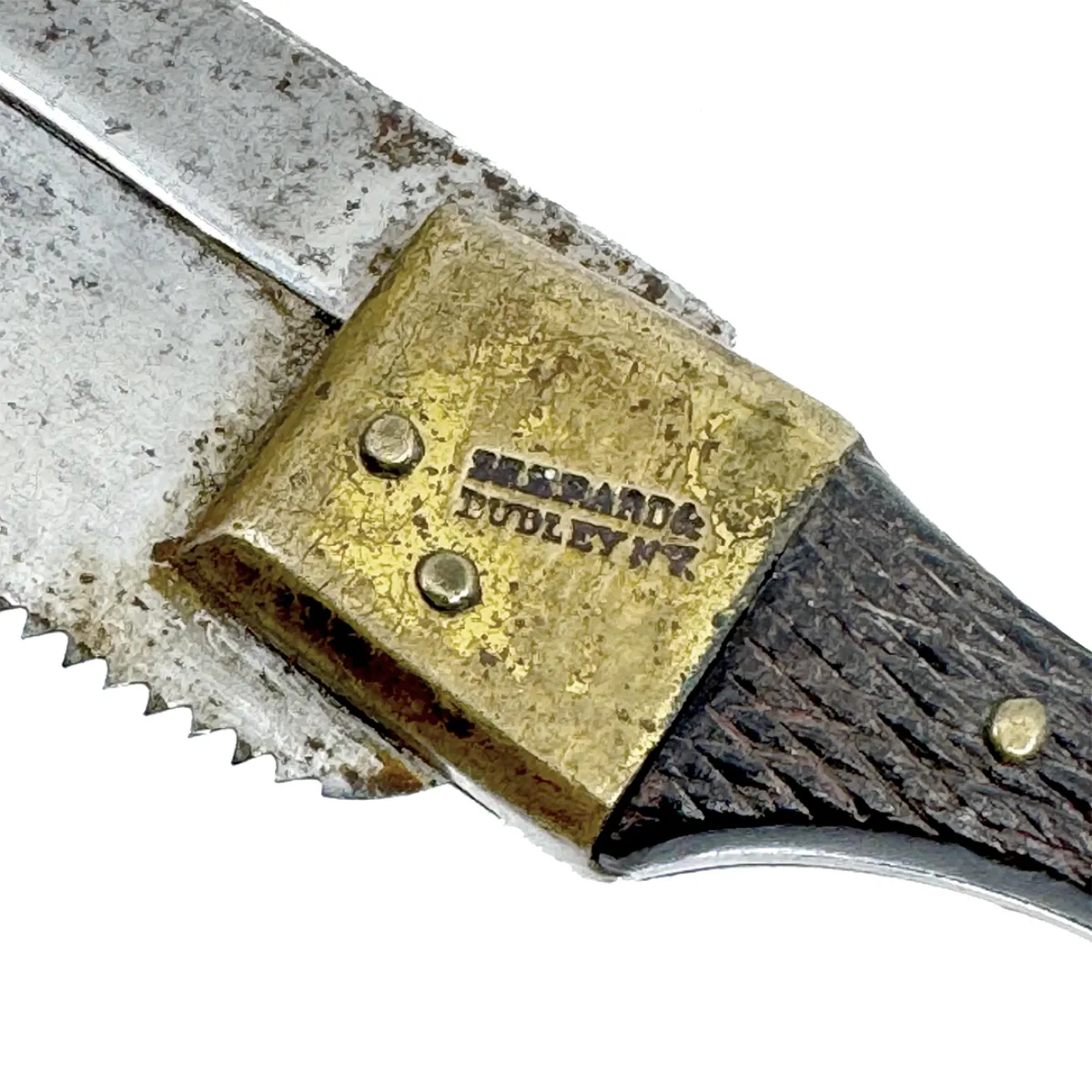 Rare 19th Century Marked Metacarpal Amputation Saw