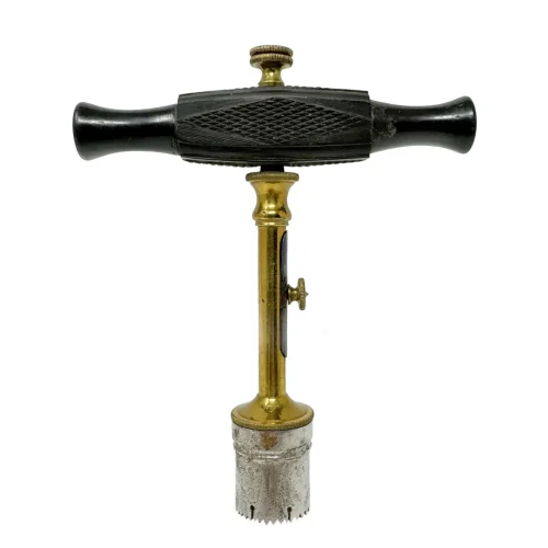 19th Century Cranial Trephine Hand-Held Saw for Trepanning