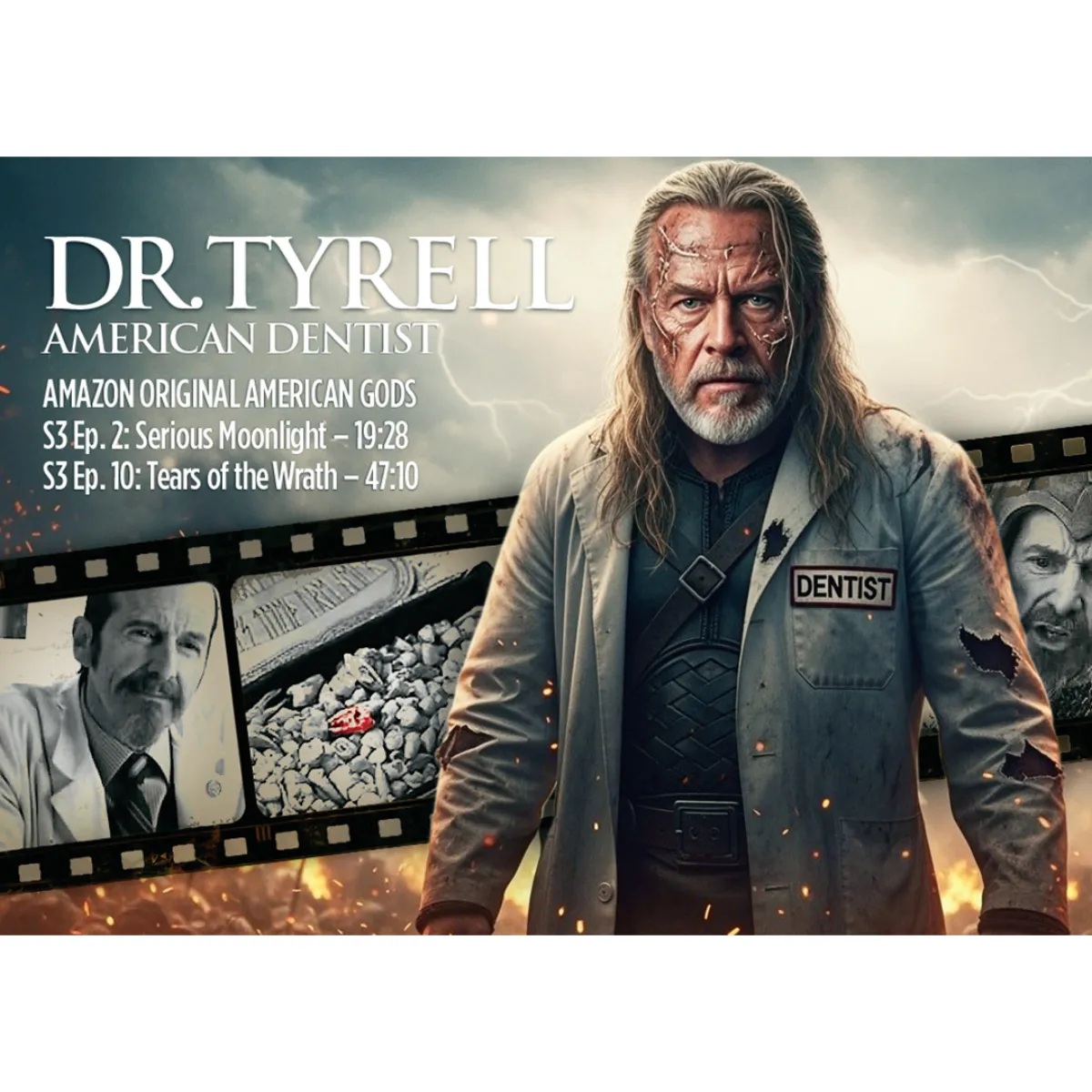 NP007-2 American Gods FX – Hero Teeth from the Trophy Box of Tyr