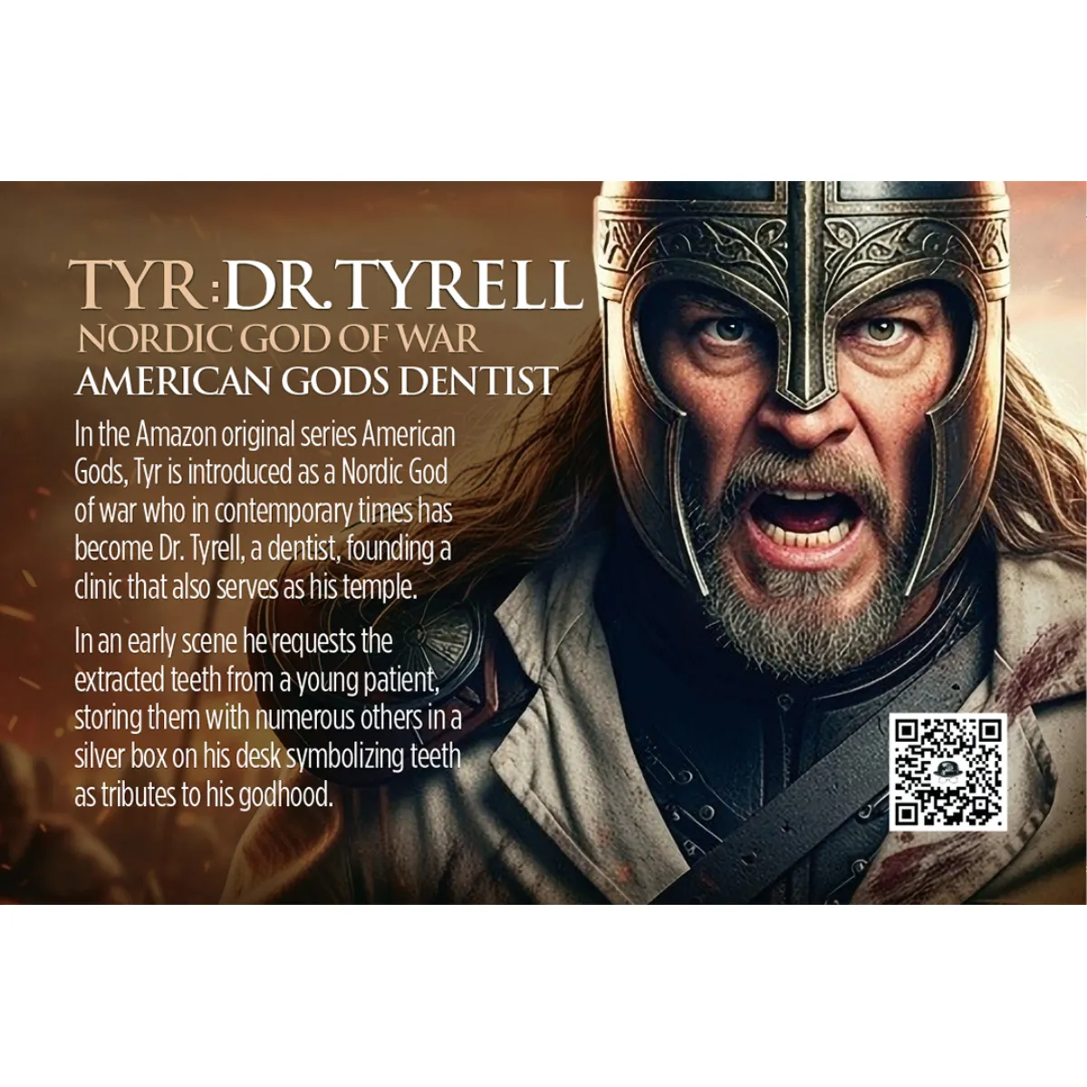 NP007-3 American Gods FX – Hero Teeth from the Trophy Box of Tyr