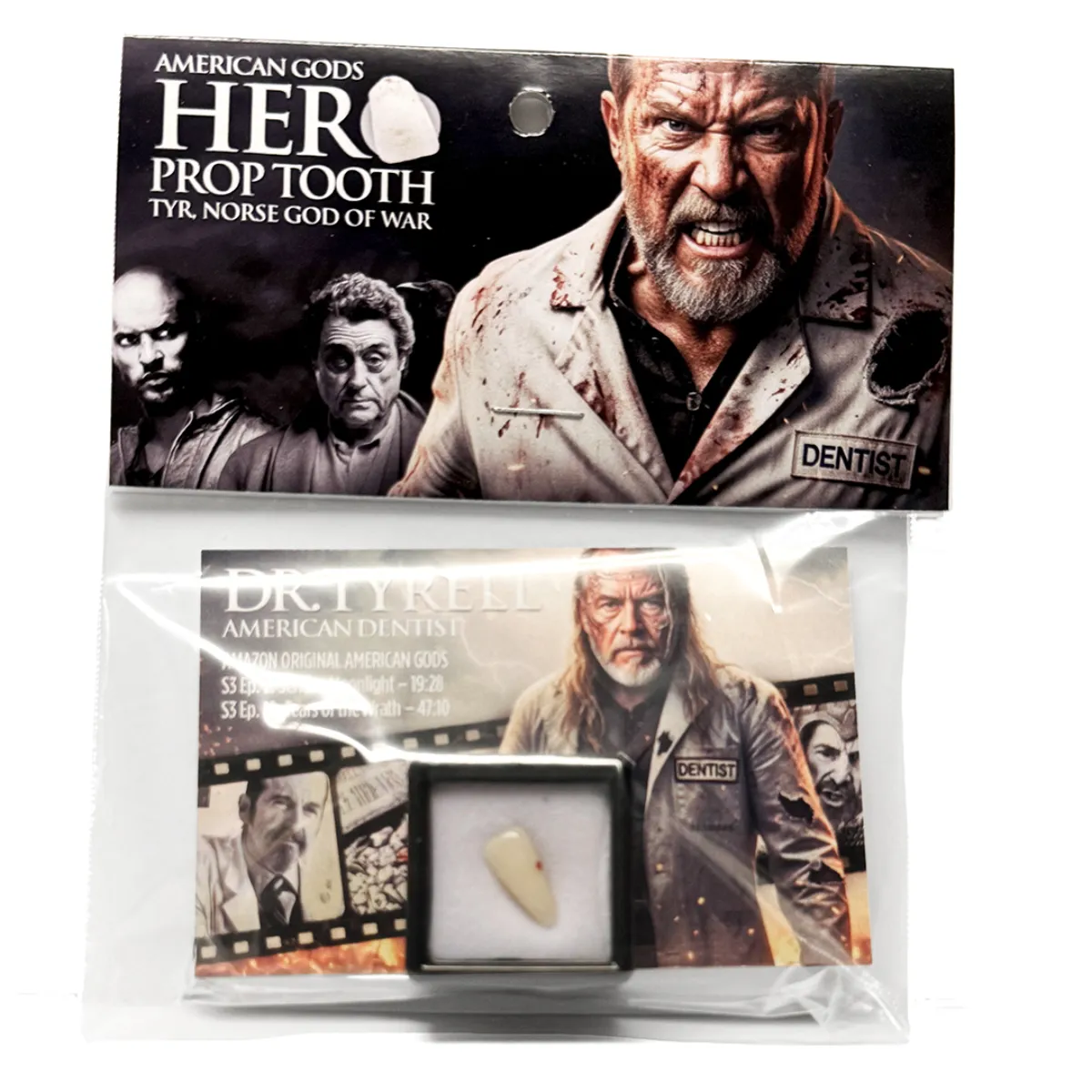 NP007-4 American Gods FX – Hero Teeth from the Trophy Box of Tyr