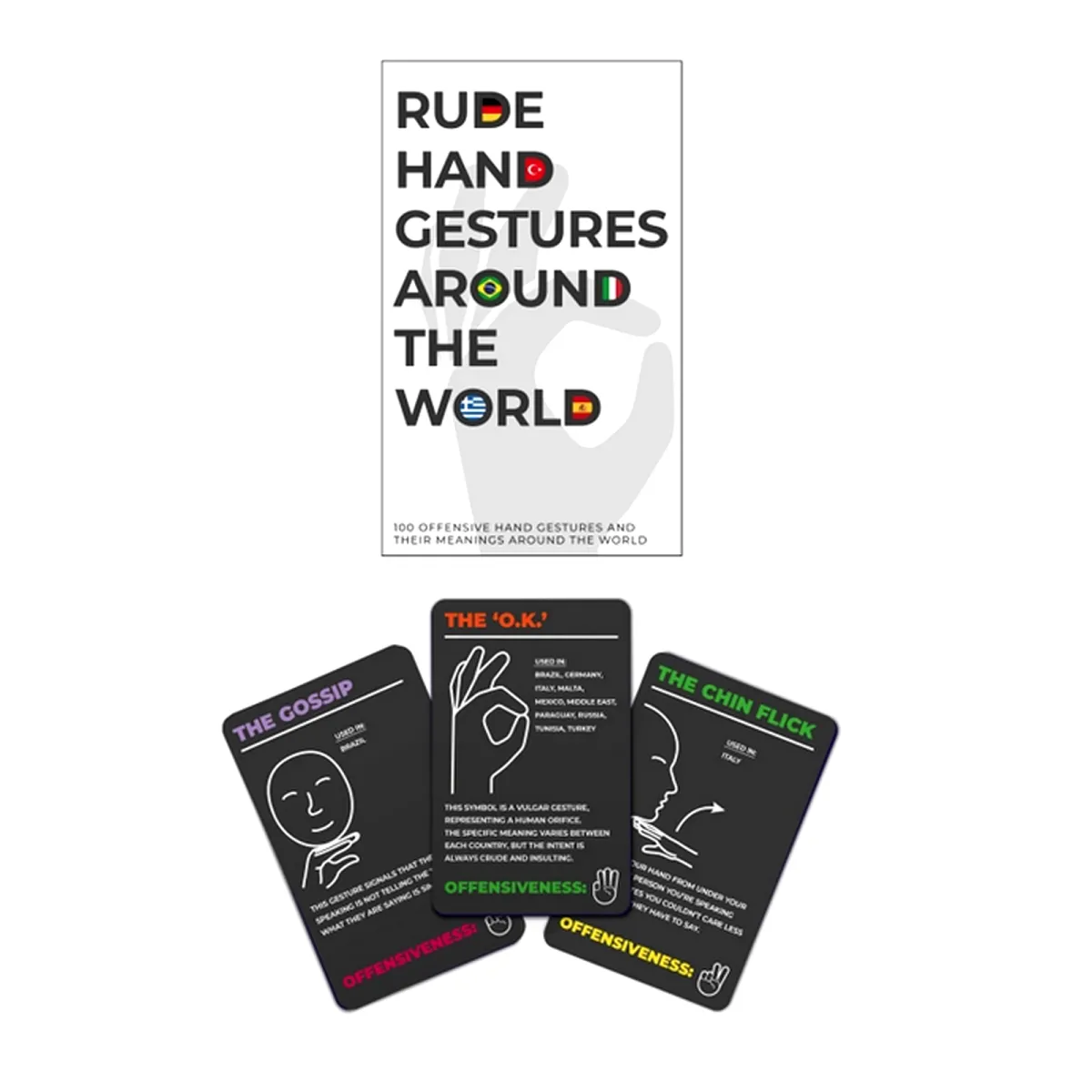 NP014B Rude Hand Gestures From Around the World