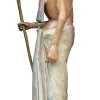 OC017-Semnole-Left-Side-Full Full Standing 19th Century Wooden Folk Art Carving