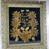 19th Century Framed Memorial Shell Art
