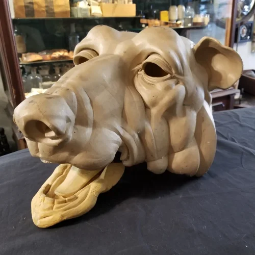 OC032-A Sculpted Resin Bear Mask Gord Smith FX Collection