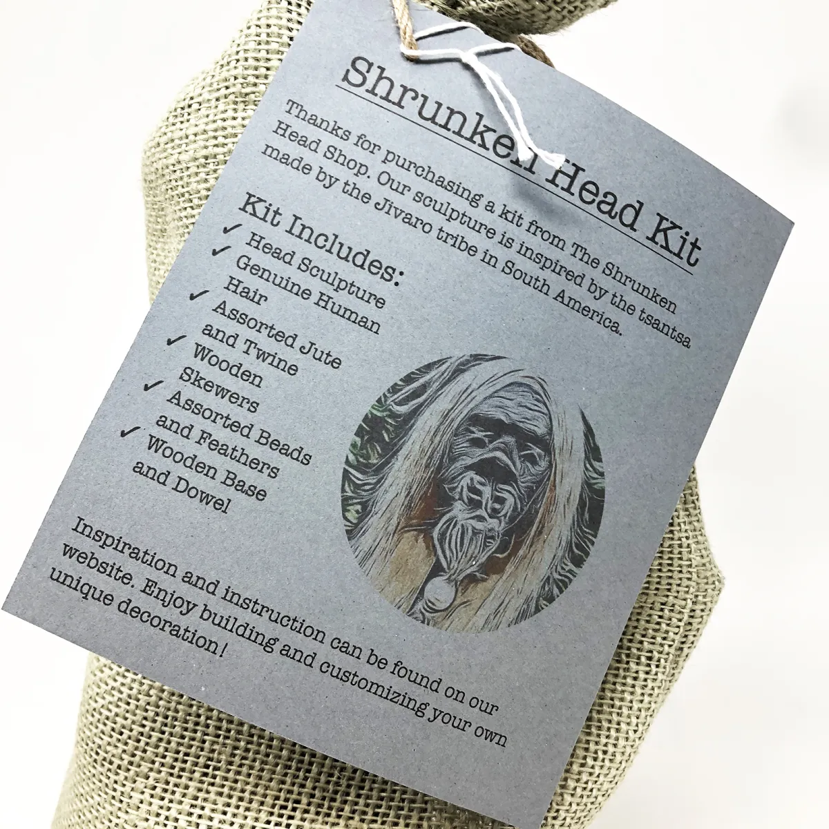 Shrunken Head Kit