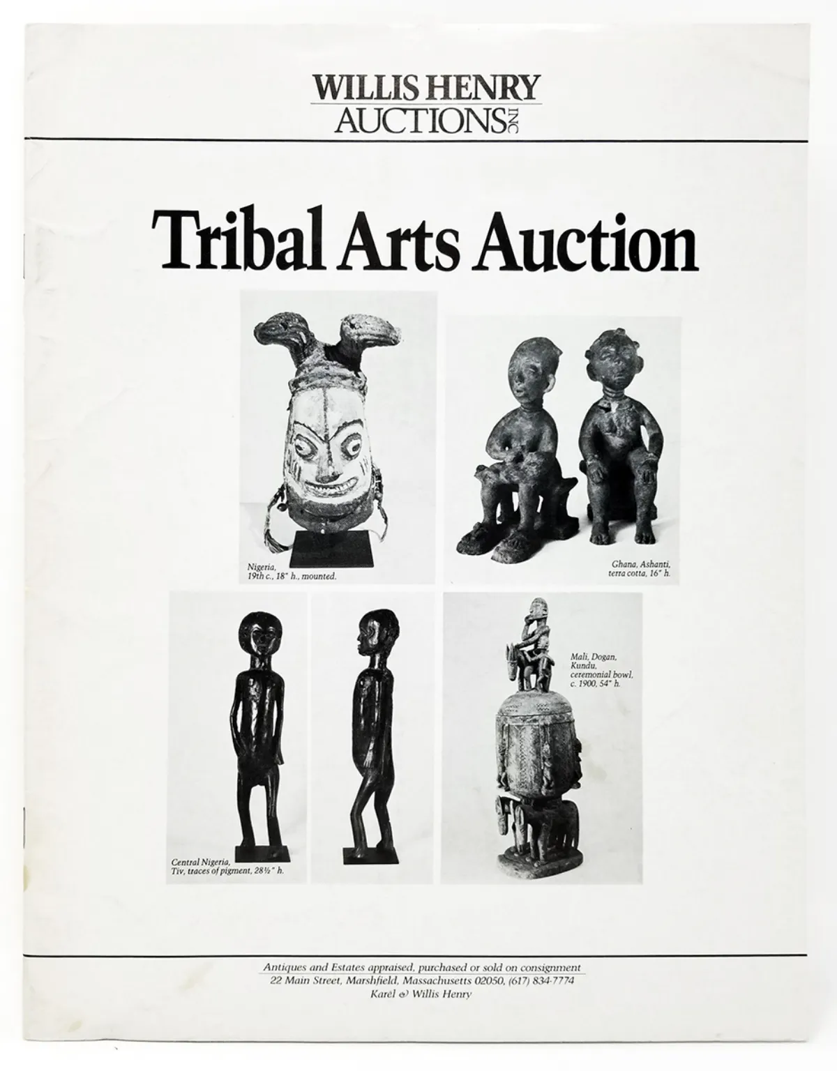 Tribal Arts Auction Catalog