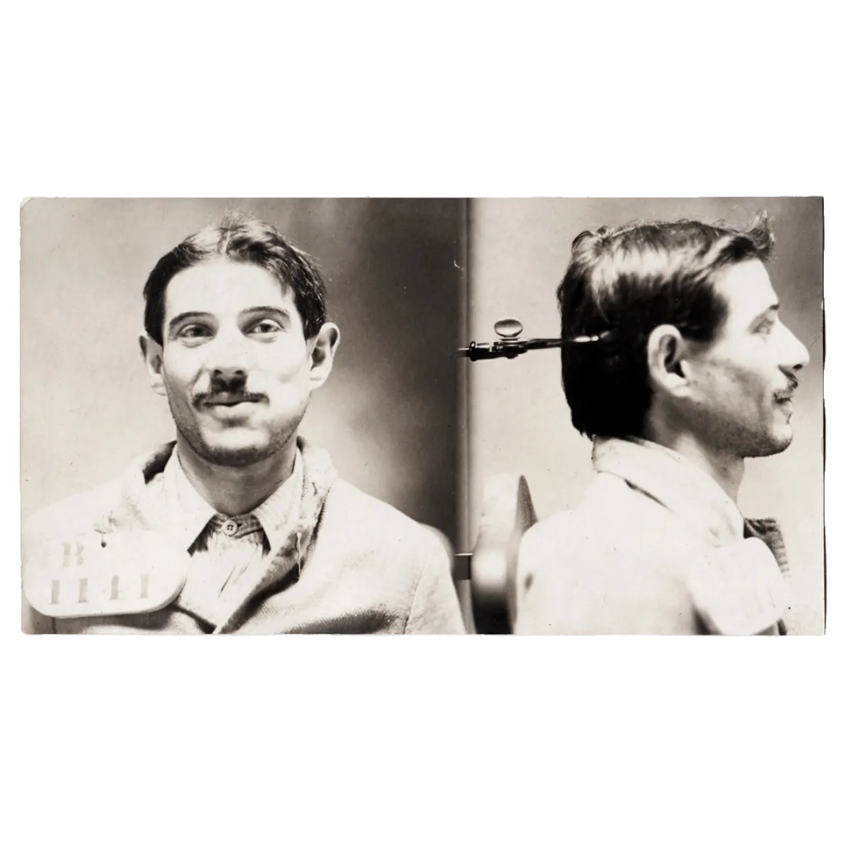 Original 1860s Mugshot Photograph