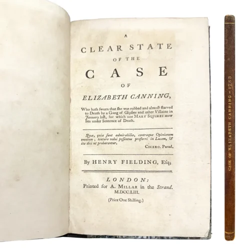 1753 True Crime Robbed and Starved by Gypsies and Villains