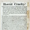 TC0192 1822 Broadside Horrid Cruelty An Account of Most Unnatural Murders Trial