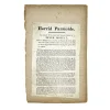 1822 Broadside Horrid Parricide Inhumane Murder Escaped