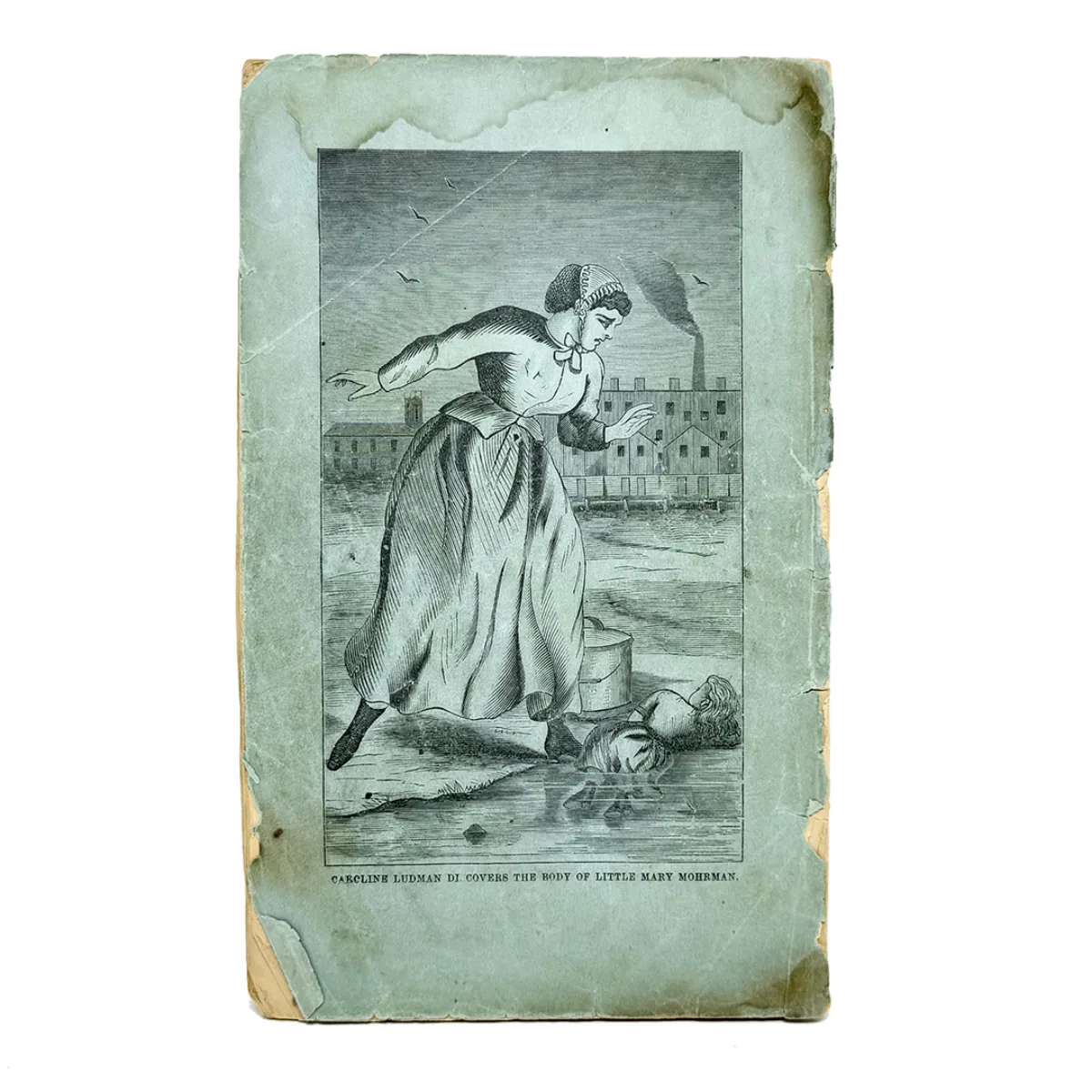 1870 True Crime Pulp Little Mary Mohrman Murdered