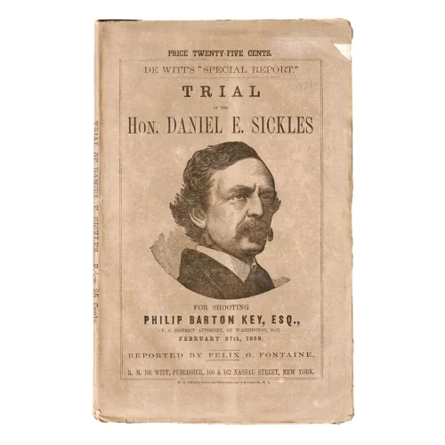 1859 True Crime District Attorney Murdered for Criminal Intercourse