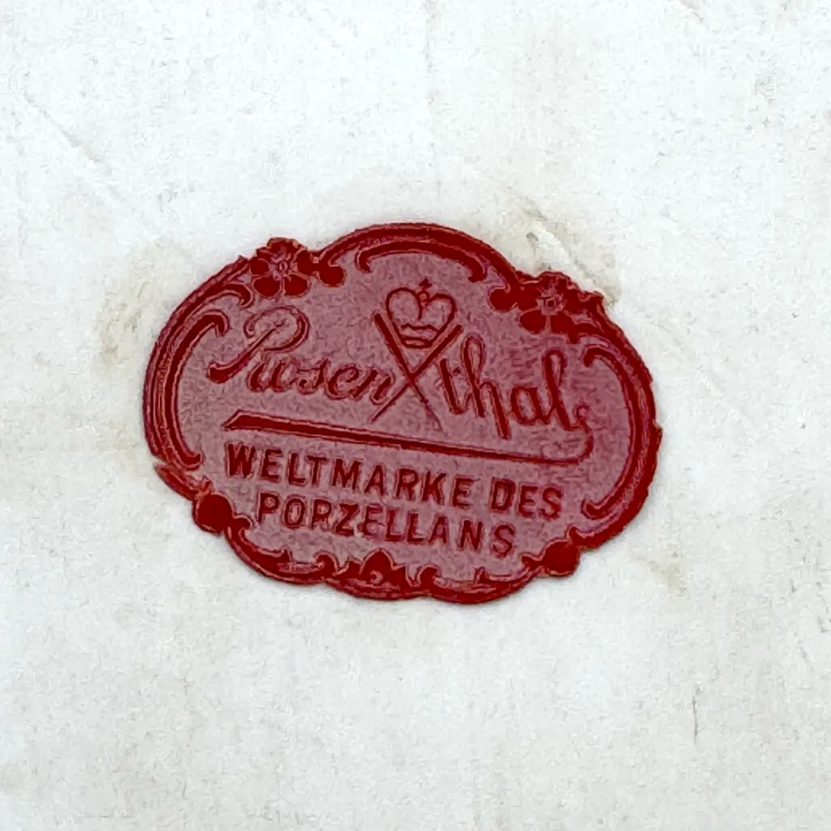 Extremely Rare Rosenthal Porcelain Hitler Plaque