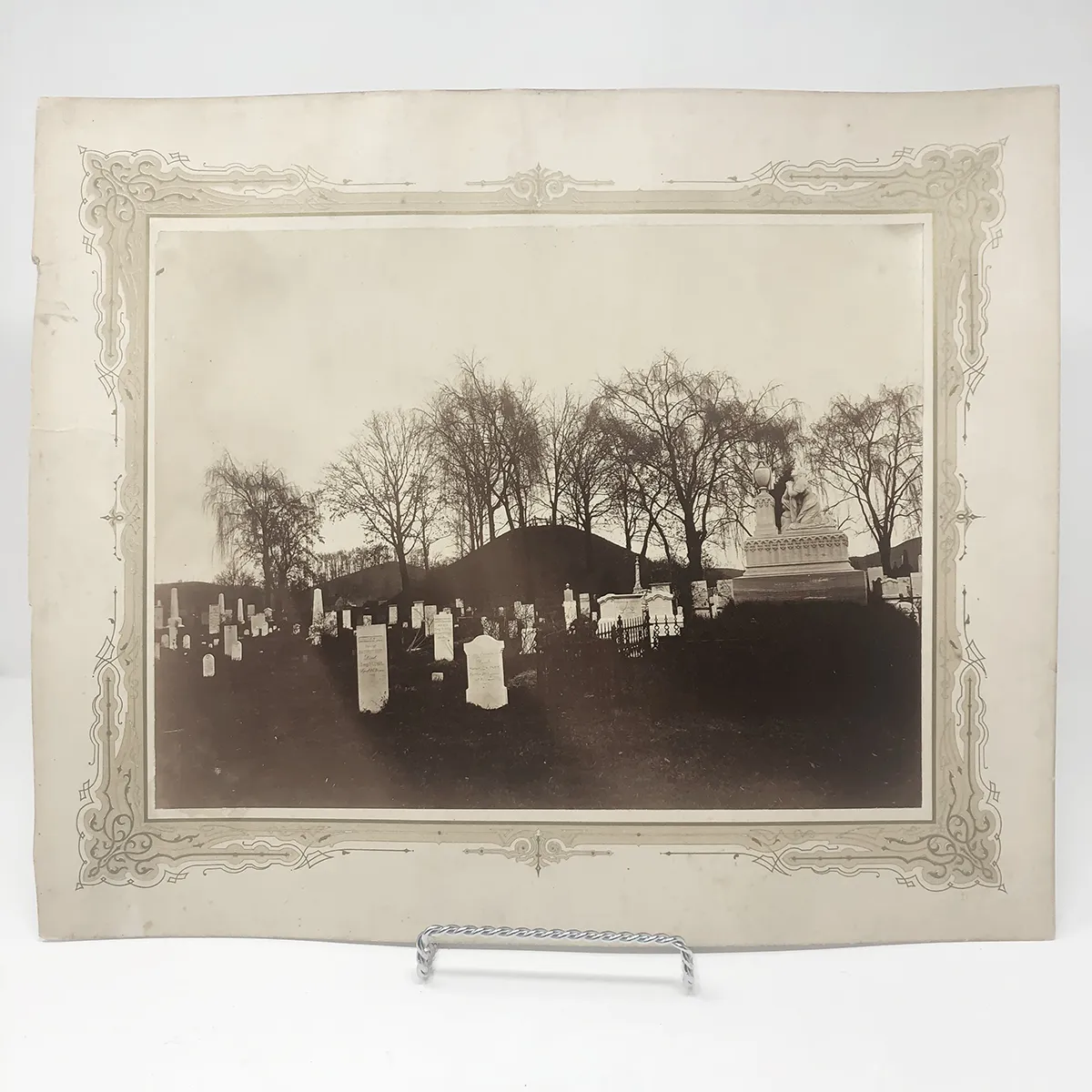 Large Format 19th Century Washington County Cemetery