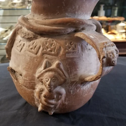 Mexican Figural Clay Pot