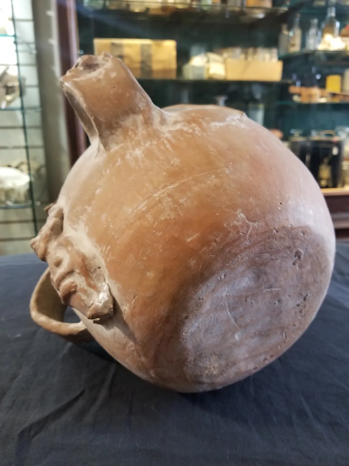 Mexican Figural Clay Pot